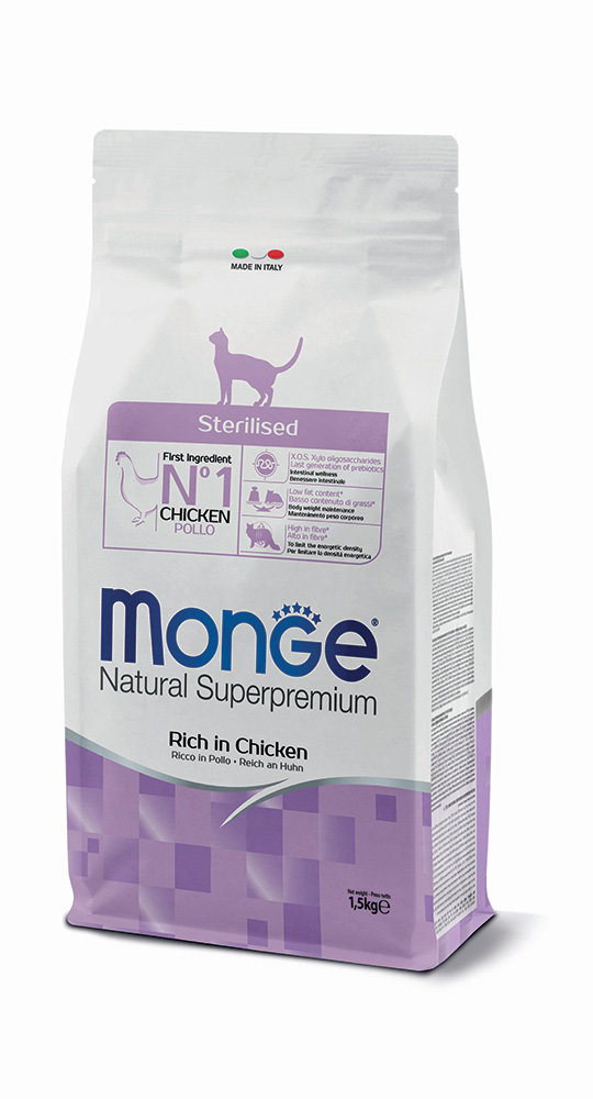 MONGE stérilisé poulet 1.5KG