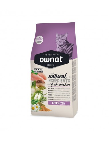 OWNAT chat sterilisé 1.5KG