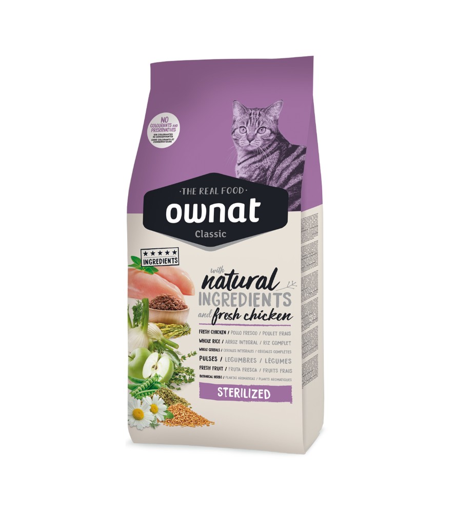 ownat chat sterilisé 400 gr
