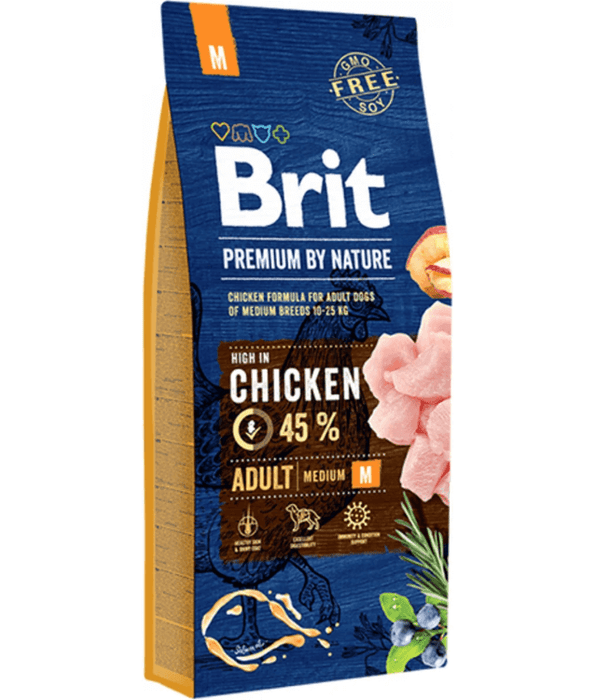 Brit adulte medium poulet 3KG