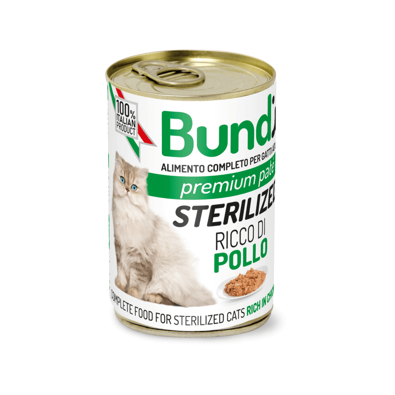 Bundi chat stérilisé poulet