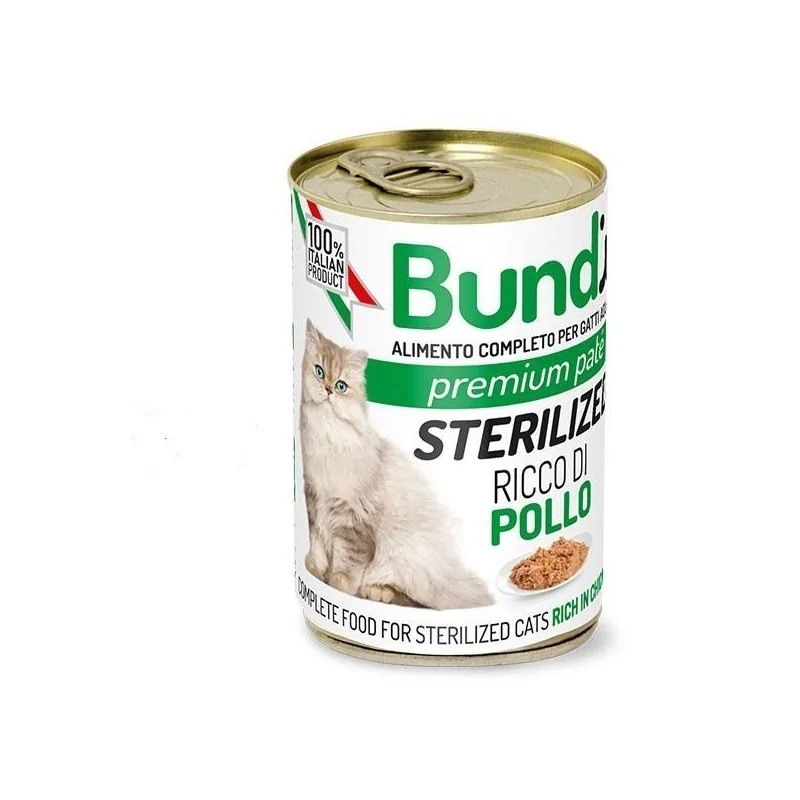 Bundi chat stérilisé poulet