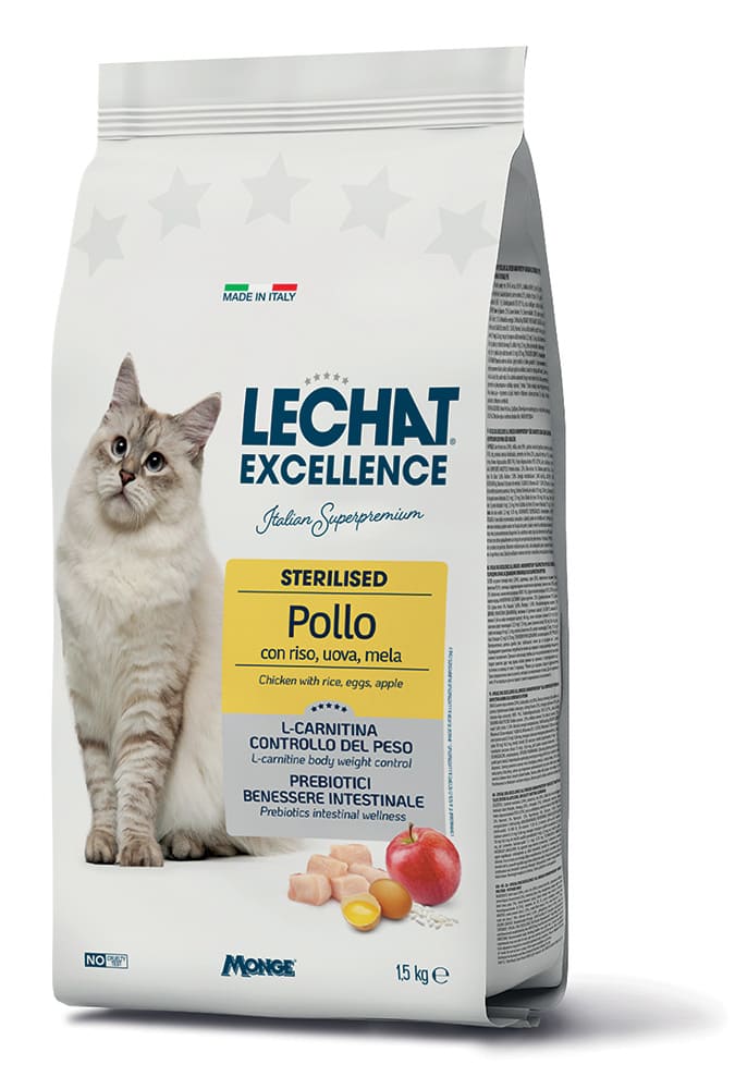 Le chat excellence stérilisé porc&poulet