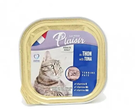 Barquette plaisir adultes&stérilisés thon