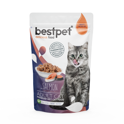 pochon bestpet stérilisé saumon