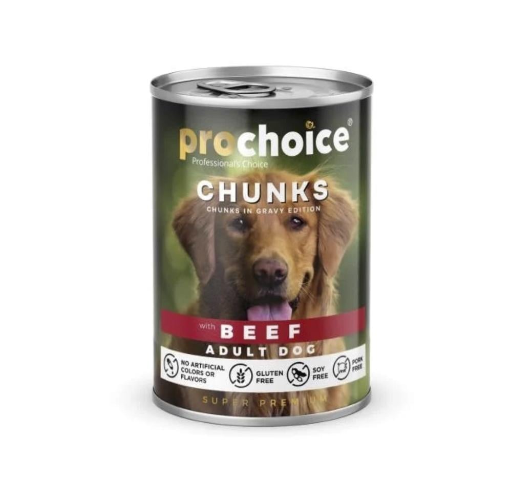 prochoice bœuf chien adulte