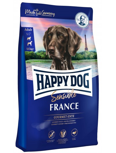 Happy dog gourmet-duck