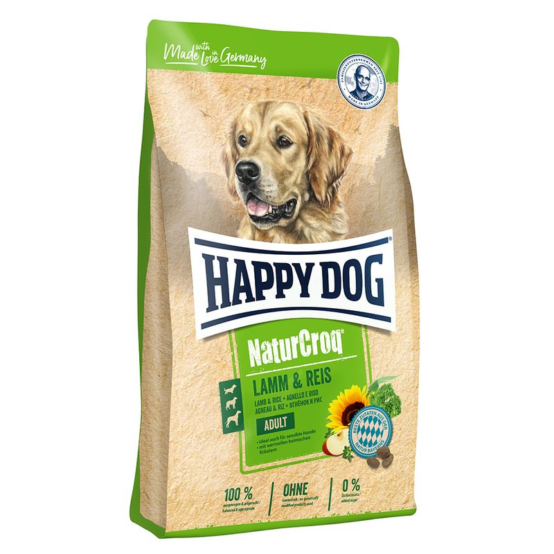 Happy dog agneau